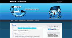 Desktop Screenshot of moverandjunkremover.com